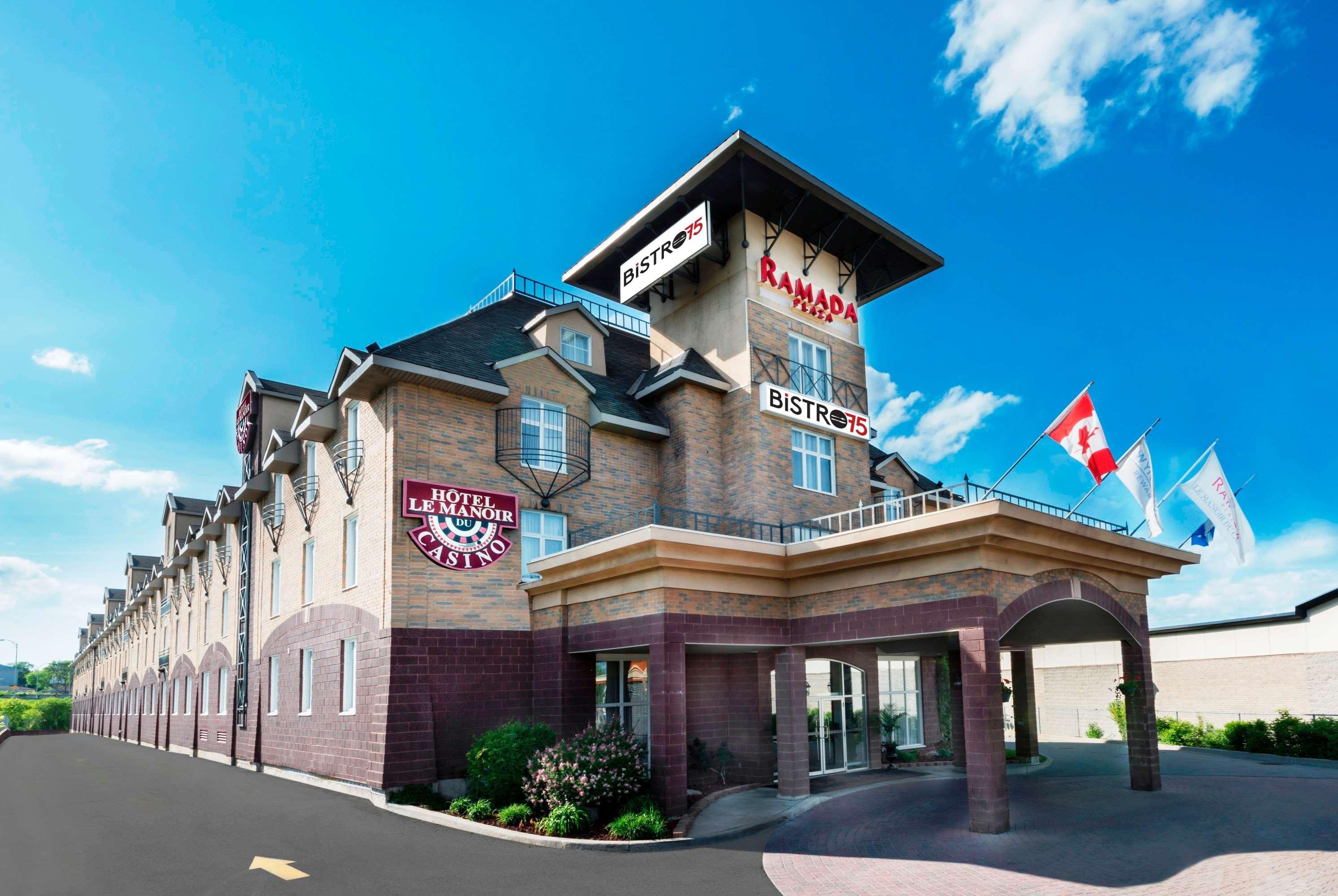 Ramada Plaza By Wyndham Gatineau/Manoir Du Casino Hotell Exteriör bild